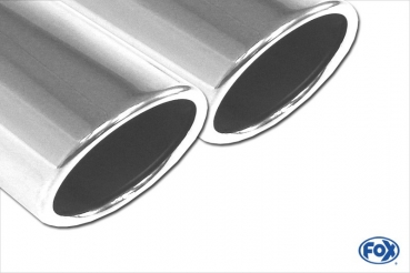 Preview: FOX | Endschalldämpfer - 2x80 Typ 16