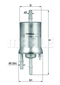 MAHLE | KRAFTSTOFFFILTER