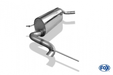 FOX | Endschalldämpfer - 1x55 Typ 10 (nicht sichtbar)