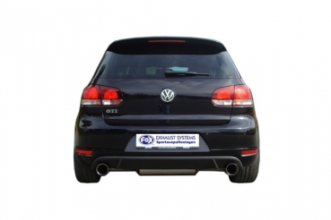 Preview: FOX | Endschalldämpfer Ausgang rechts/links - 1x100 Typ 25