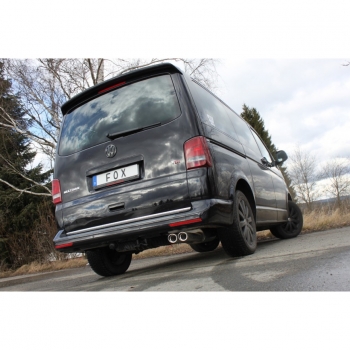 Preview: FOX | VW Bus T5/ T6 Endschalldämpfer - 2x88x74 Typ 33