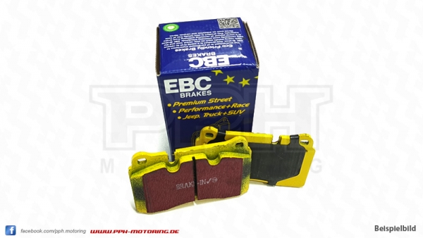 EBC | YELLOWSTUFF BREMSBELÄGE HINTEN