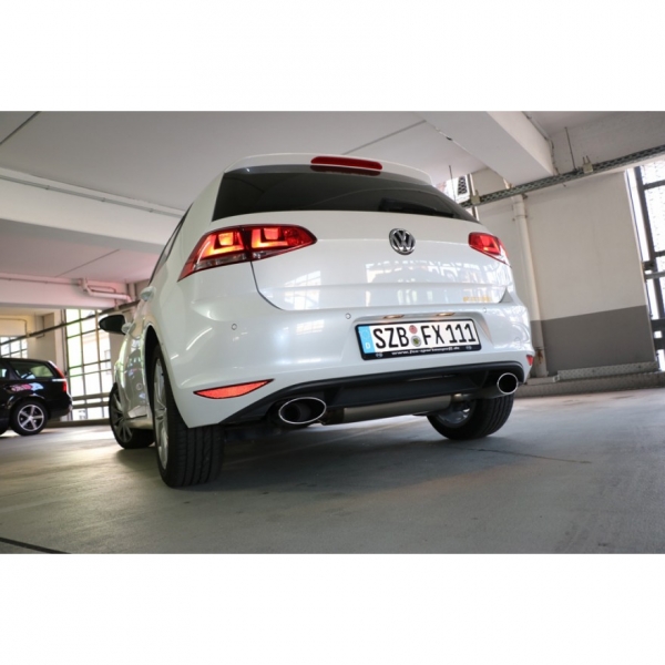 FOX | VW Golf VII - Einzelradaufhängung Endschalldämpfer rechts/links - 160x90 Typ 38 rechts/links